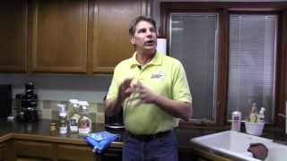 How To Refresh amp Revitalize Wood Kitchen Cabinets Project [upl. by Shulins]