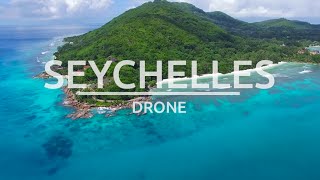 Seychelles 4k drone  La Digue Islands [upl. by Nahij]