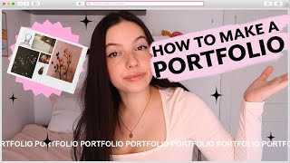 How To Put Together A Graphic Design Portfolio [upl. by Adnylem]