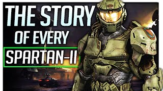 Halo Lore  The full history of EVERY Spartan II [upl. by Sammons]