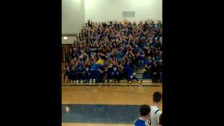 Spotswood High School Basketball Crowd Rollercoaster [upl. by Uhile]