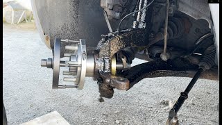 Wheel bearing replacement Ford smax [upl. by Eittah5]