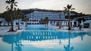 Grecotel Lux Me Rhodos  My Highlights [upl. by Kashden333]