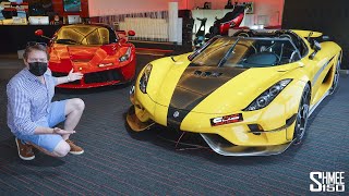 SUPERCAR SHOPPING at the Best Showrooms in DUBAI [upl. by Bridwell]