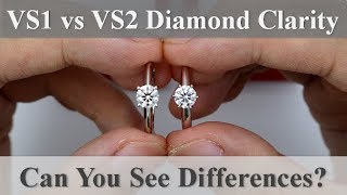 VS2 vs VS1 Diamond Clarity Comparison [upl. by Furie]