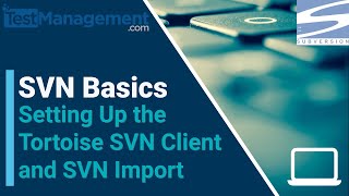 SVN Basics  Setting Up the Tortoise SVN Client and SVN Import [upl. by Orofselet]