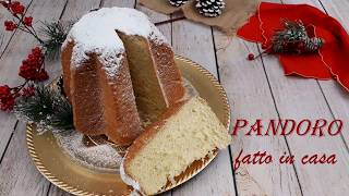 PANDORO FATTO IN CASA ricetta facile e senza macchinari [upl. by Petr]