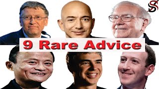 9 Billionaires Advise You on How You Can Be Rich [upl. by Eidroj]