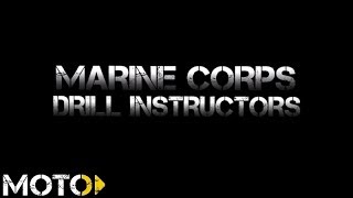 Marine Corps Drill Instructors Marching Cadence [upl. by Sairtemed637]