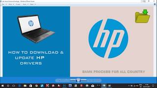 How to download and Install Hp wifi DriverBluetoothBiosGraphics etc in 2020 [upl. by Deeraf]