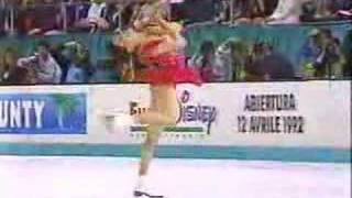 1992 Worlds Ladies Free Skating  Kristi Yamaguchi [upl. by Notnil985]