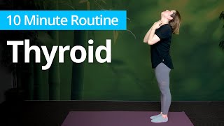 THYROID Yoga Exercises  10 Minute Daily Routines [upl. by Benedicta]