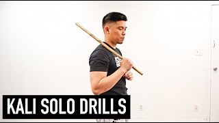 Solo Drills  Kali Basics [upl. by Asiled555]