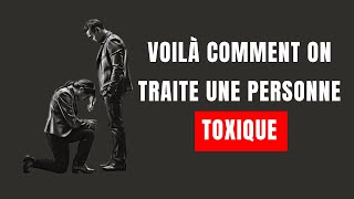 13 Façons Intelligentes de GÉRER les PERSONNES TOXIQUES  STOÏCISME [upl. by Adyahs]