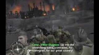 Call of Duty Finest Hour  Stalingrad Intro [upl. by Aihsiek186]