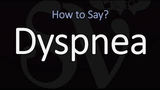 How to Pronounce Dyspnea CORRECTLY Meaning amp Pronunciation [upl. by Lorain]