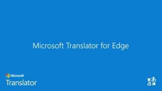 How to Use the Microsoft Translator Edge Extension [upl. by Bradly]