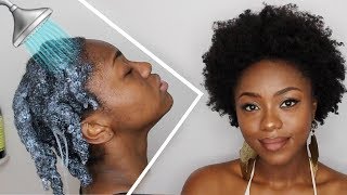 My Wash Day Routine START TO FINISH ➟ 4C Natural Hair [upl. by Rebmyk155]