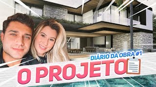 VAMOS CONSTRUIR UMA CASA  Diário da obra 1 [upl. by Filmore]