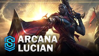 Arcana Lucian Skin Spotlight  League of Legends [upl. by Jacquenette]