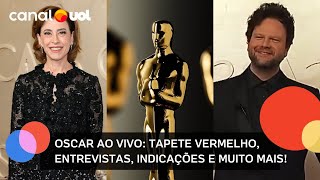 AINDA ESTOU AQUI VENCE OSCAR DE MELHOR FILME INTERNACIONAL COBERTURA AO VIVO [upl. by Anirual479]