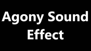 Agony Sound Effect [upl. by Beaumont832]