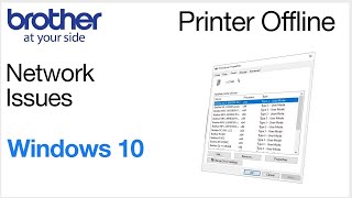 Fix Brother printer offline 3 methods [upl. by Yaj444]