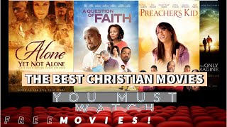 The Best Christian MOVIES You MUST Watch [upl. by Ahseuqram943]