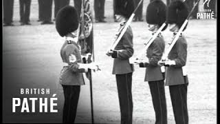 Trooping The Colour 1953 [upl. by Nomolos663]