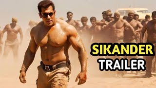 Sikander movie TRAILER Release💯🔥 [upl. by Brill]