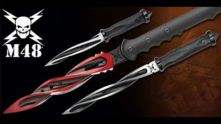 Este es el cuchillo mas LET4L DEL MUNDO I Tri dagger  cuchillo de 3 filos [upl. by Onfroi]