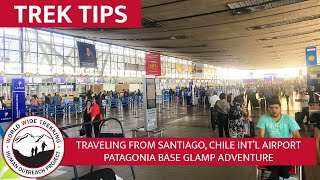 Traveling to and from the Santiago Chile International Airport  Trek Tips [upl. by Iveson]