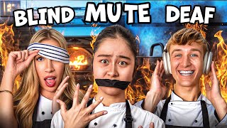 BLIND DEAF MUTE BAKING CHALLENGE PART 3  w LANA RAE CARTER [upl. by Malti]