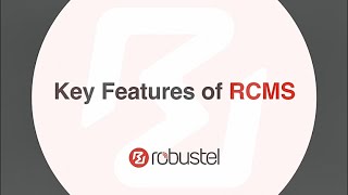 RCMS  Key Features [upl. by Annis]