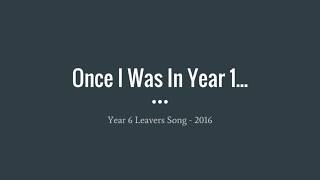 Once I Was In Year 1 7 Years Old Karaoke Version [upl. by Eyot488]