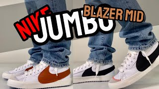 Nike Blazer Mid 77 quotJumboquot Onfeet Review [upl. by Mccartan]