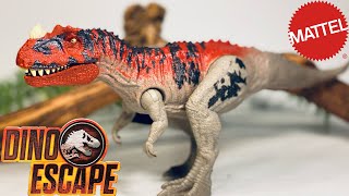 Mattel Dino Escape Roar Attack Ceratosaurus Review Jurassic World Camp Cretaceous [upl. by Annabell]