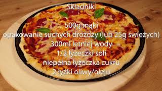 Ciasto pizzę [upl. by Donielle]