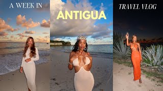 ANTIGUA VLOG  TRAVEL VLOG  LUXURY TRAVEL VLOG [upl. by Yetnom]