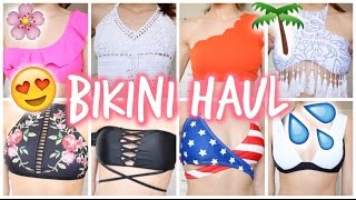 Summer BikiniSwimsuit Haul amp Try On  Zaful Review [upl. by Ladd]