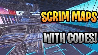 Best Fortnite Creative Scrim Maps WITH CODES Zone Wars Turtle Wars [upl. by Tilda]