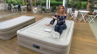 Bestway 18quot Tough Guard Airbed with Builtin Pump on QVC [upl. by Mihcaoj926]