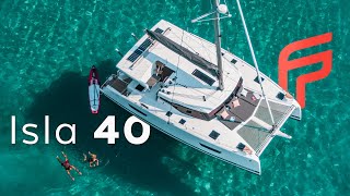 Isla 40 an ideal sailing catamaran for family cruising [upl. by Bunns]