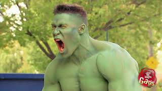 Incredible Hulk prank featuring John Cena [upl. by Yelnats]