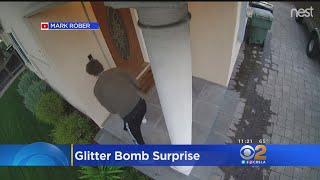 Brea Engineer Creates Glitter Bomb For Porch Pirate [upl. by Enyamrahc]