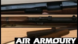 Underlever Air Rifle Loading Mechanisms  Air Armoury [upl. by Htrag]