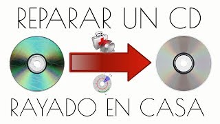 REPARAR CD RAYADO FÁCIL Y EN CASA 2022 TUTORIAL EN ESPAÑOL [upl. by Ardeen]