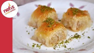 Baklava Yufkası ile Kadayıf Sarma Tarifi  Nefis Yemek Tarifleri [upl. by Ettedo]