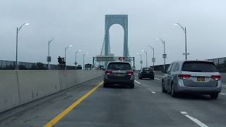 Bronx Whitestone Bridge northbound [upl. by Tiffa]