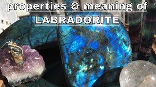 Labradorite Meaning Benefits and Spiritual Properties [upl. by Eurd]